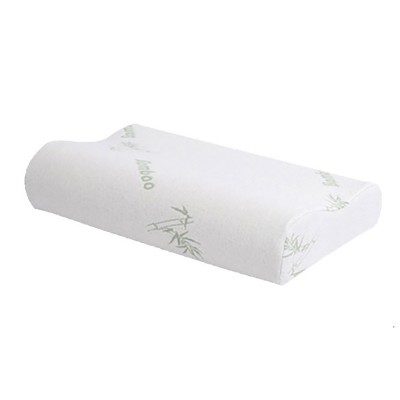 Health cervical neck pain rest memory foam relief cool healthy organic bamboo pillow for neck pain